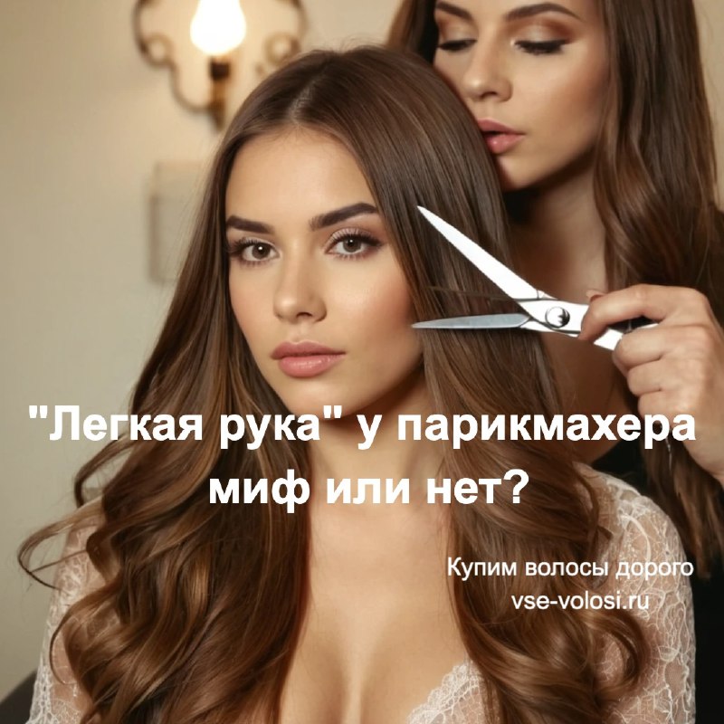 "Легкая рука" у парикмахера может быть как мифом, так | vse-volosi